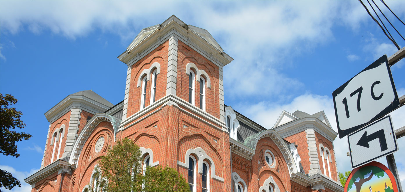 Tioga County Courthouse (1872) in Owego